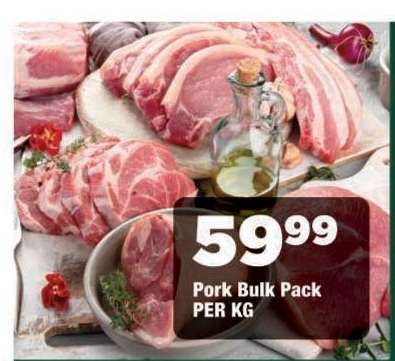 Pork Bulk Pack