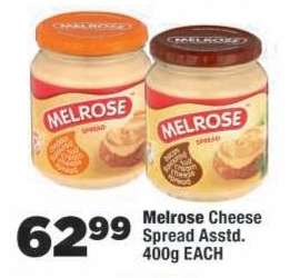 Melrose Cheese Spread Asstd.