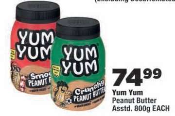 Yum Yum Peanut Butter
