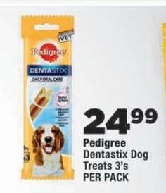 Pedigree Dentastix Dog Treats 3's