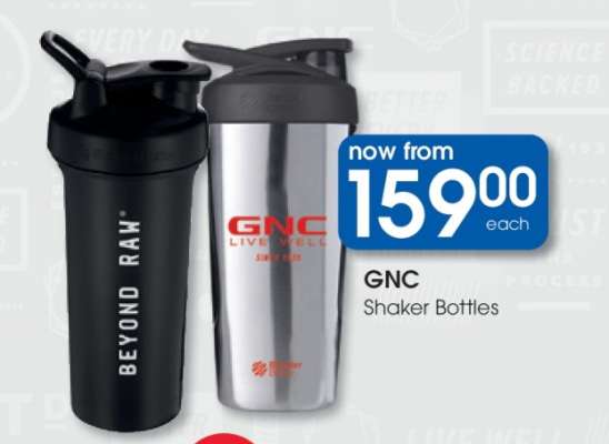 GNC Shaker Bottles