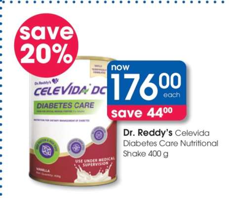 Dr. Reddy’s Celevida Diabetes Care Nutritional Shake 400 g