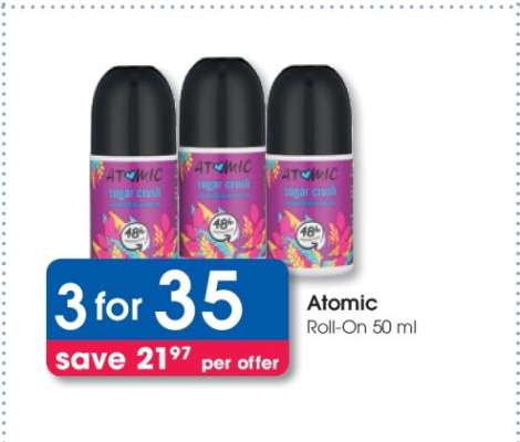 Atomic Roll-On 50 ml