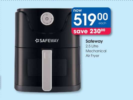 Safeway 2.5 Litre Mechanical Air Fryer