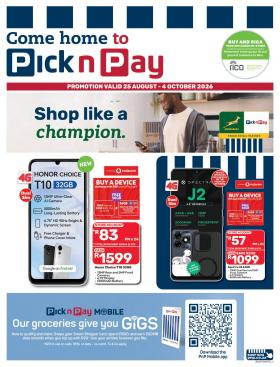 Pick n Pay - Cellular Specials