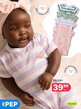 PEP Stores - Baby Clothing Deals
