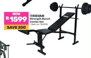 Trojan Strength Bench Combo Set