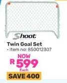 Shoot Twin Goal Set
