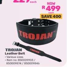TROJAN Leather Belt