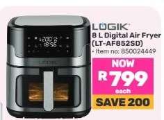 LOGIK 8 L Digital Air Fryer (LT-AF852SD)
