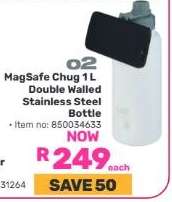 MagSafe Chug 1 L Double Walled Stainless Steel Bottle