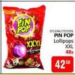 PIN POP Lollipops XXL 48s