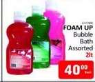FOAM UP Bubble Bath Assorted