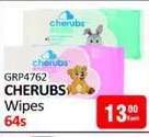 CHERUBS Wipes 64s