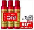 REVLON 3's Assorted