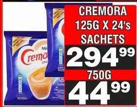 CREMORA 125G X 24's SACHETS