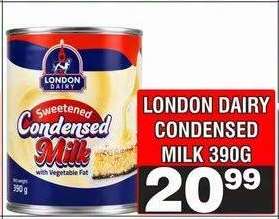 LONDON DAIRY CONDENSED MILK 390G