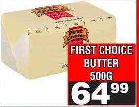 FIRST CHOICE BUTTER 500G