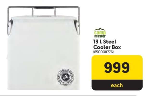 13 L Steel Cooler Box
