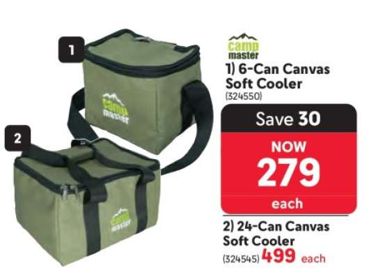 6-Can Canvas Soft Cooler