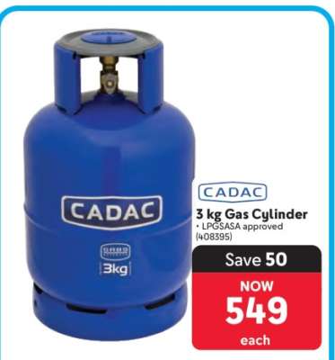 CADAC 3 kg Gas Cylinder