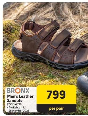 BRONX Men's Leather Sandals