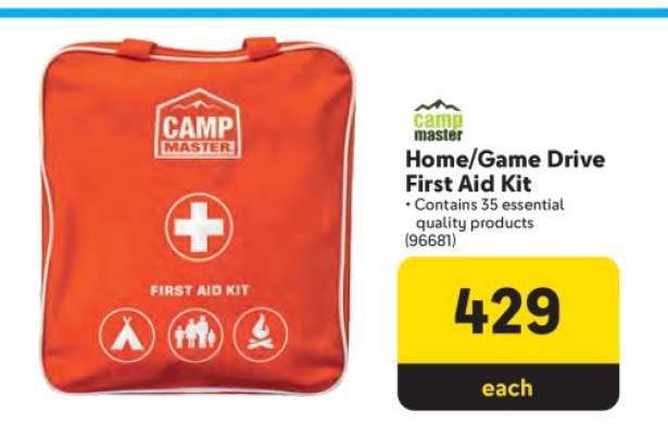 Camp Master Home/Game Drive First Aid Kit