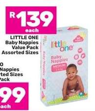 Little One Baby Nappies Value Pack