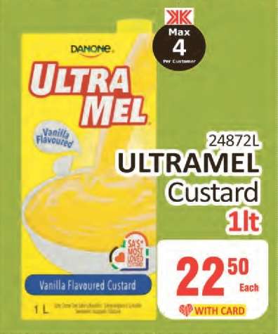 ULTRAMEL Custard 1L