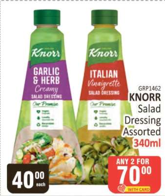 Knorr Salad Dressing Assorted