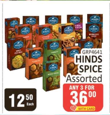 HINDS Spice Assorted