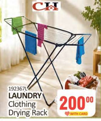 192367L LAUNDRY Clothing Drying Rack