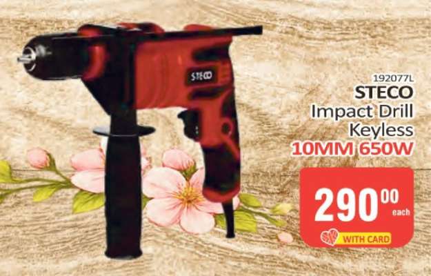 STECO Impact Drill Keyless