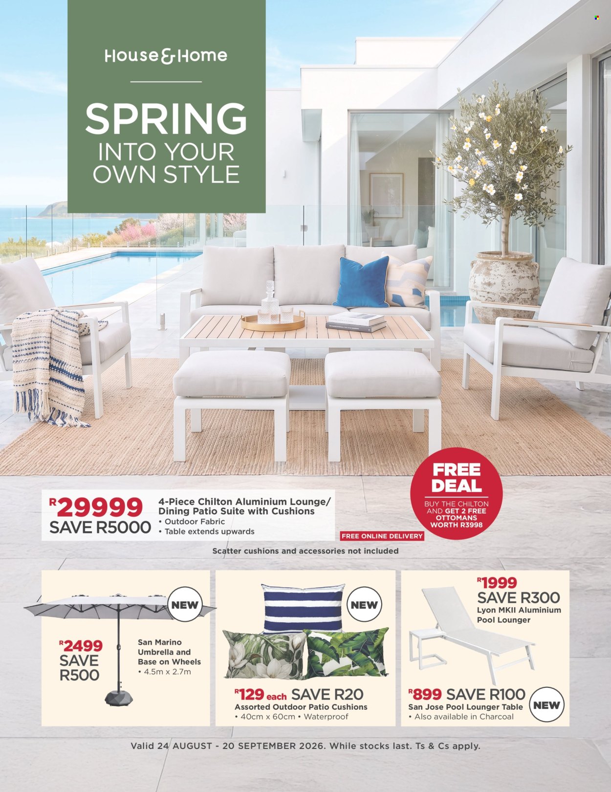 House & Home specials - 08.24.2026 - 09.20.2026. Page 1