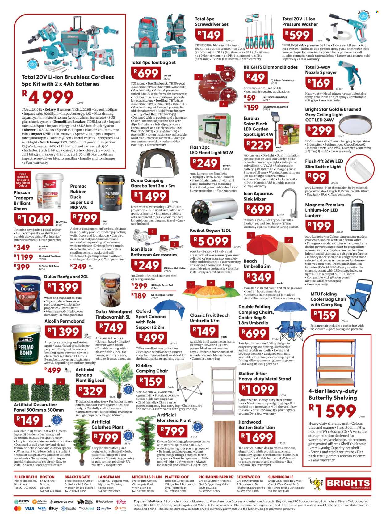 Brights Hardware specials - 08.14.2026 - 09.26.2026. Page 2