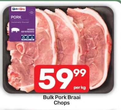 Bulk Pork Braai Chops