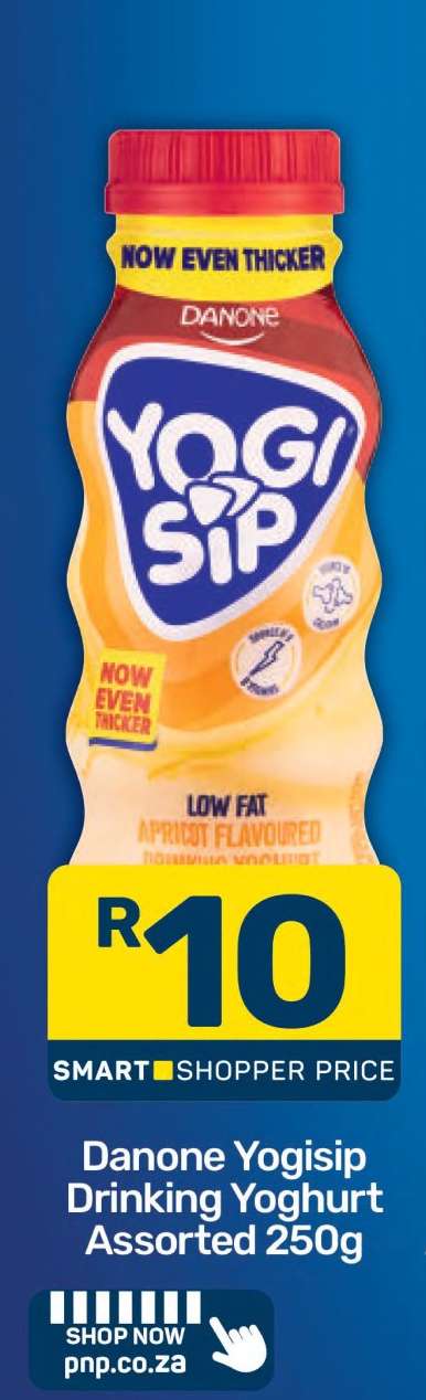 Danone Yogisip Drinking Yoghurt Assorted 250g