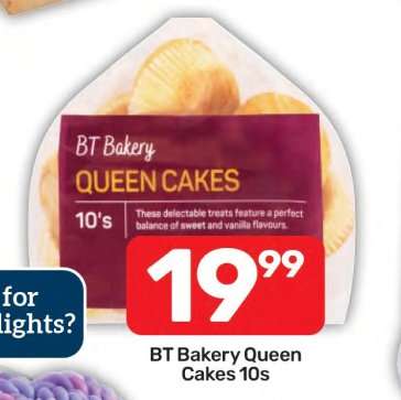 BT Bakery Queen Cakes 10s