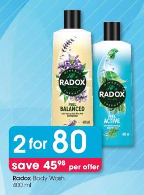 Radox Body Wash 400 ml