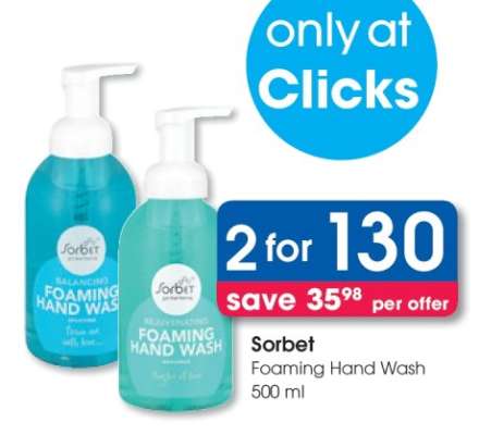 Sorbet Foaming Hand Wash 500 ml