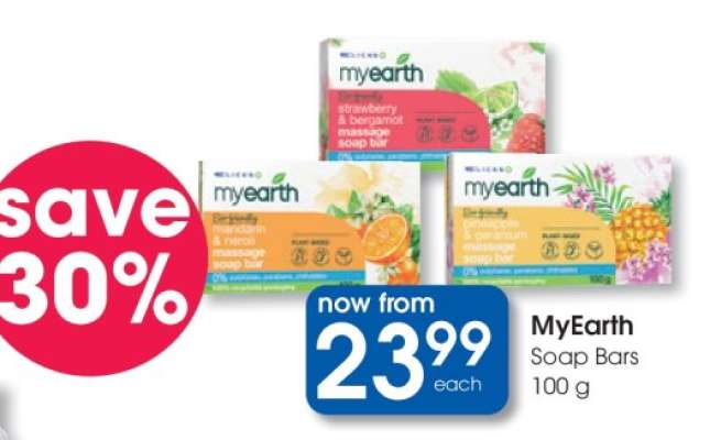 MyEarth Soap Bars 100 g