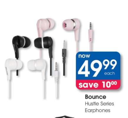 Bounce Hustle Series Earphones