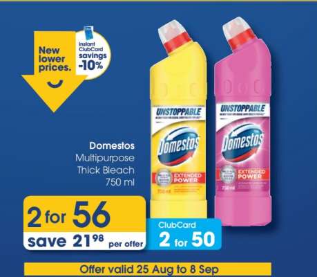 Domestos Multipurpose Thick Bleach 750 ml