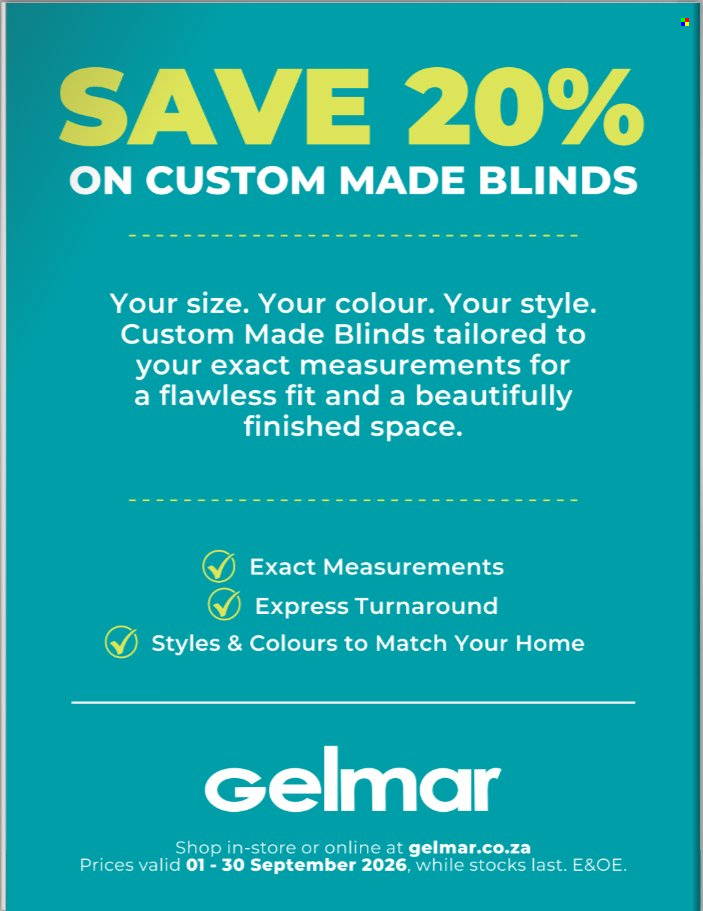 Gelmar specials - 09.01.2026 - 09.30.2026. Page 16