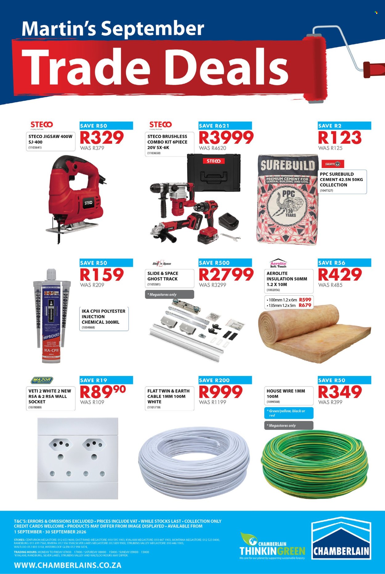Chamberlain specials - 09.01.2026 - 09.30.2026. Page 2