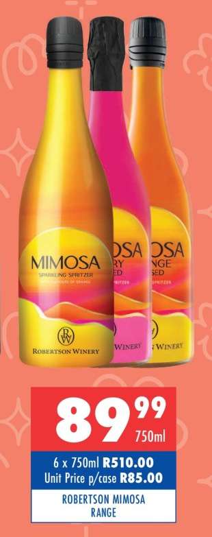 ROBERTSON MIMOSA RANGE