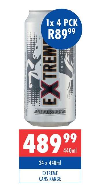 EXTREME CANS RANGE
