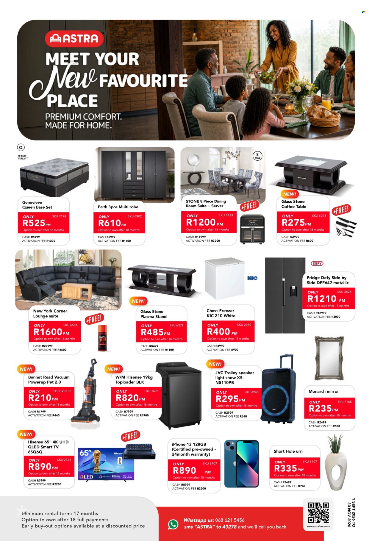 Astra Furnishers specials - 09.01.2026 - 11.30.2026. Page 1