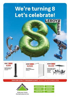 Leroy Merlin - Birthday Campaign: We're turning 8
