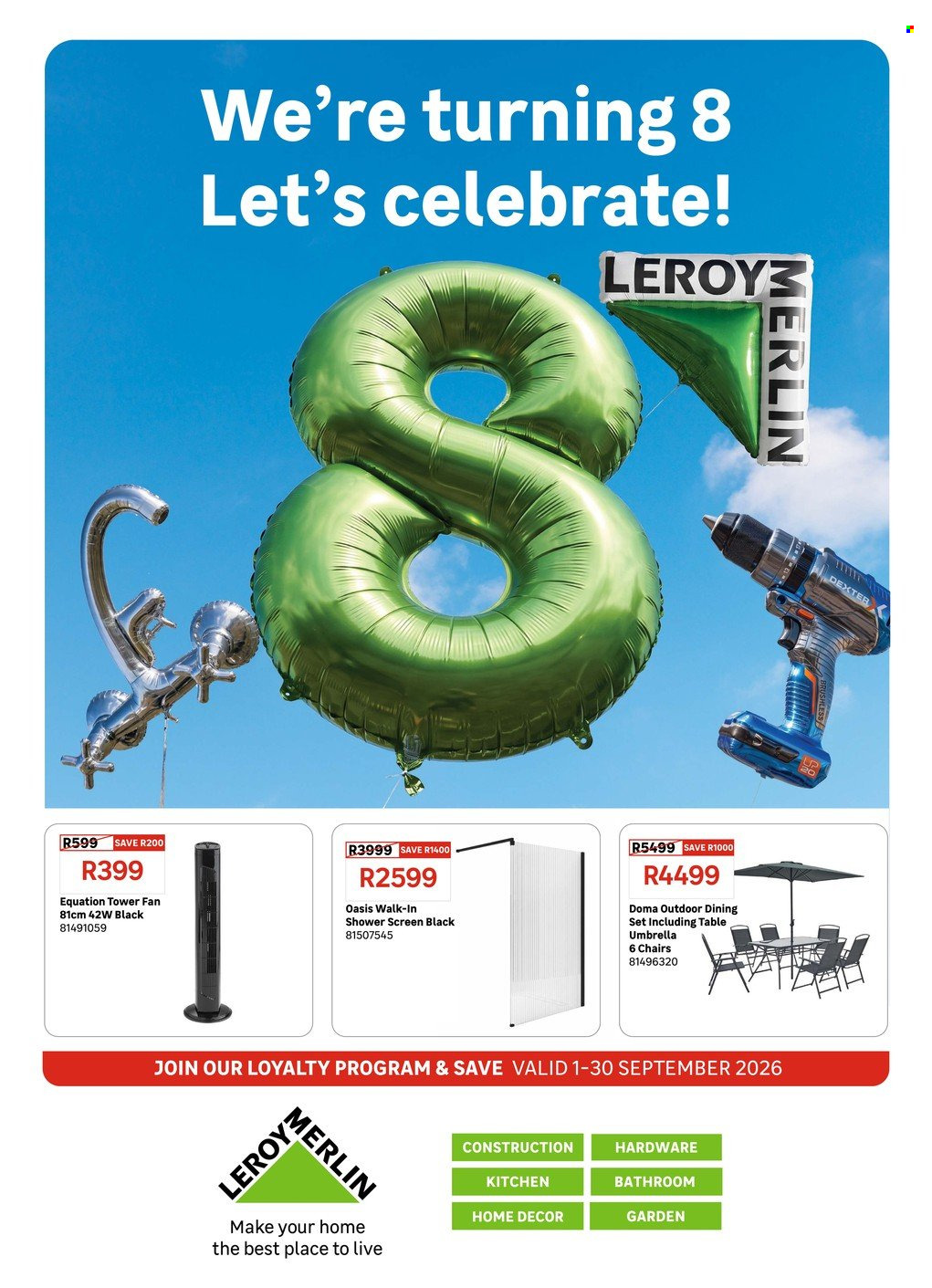 Leroy Merlin specials - 09.01.2026 - 09.30.2026. Page 1